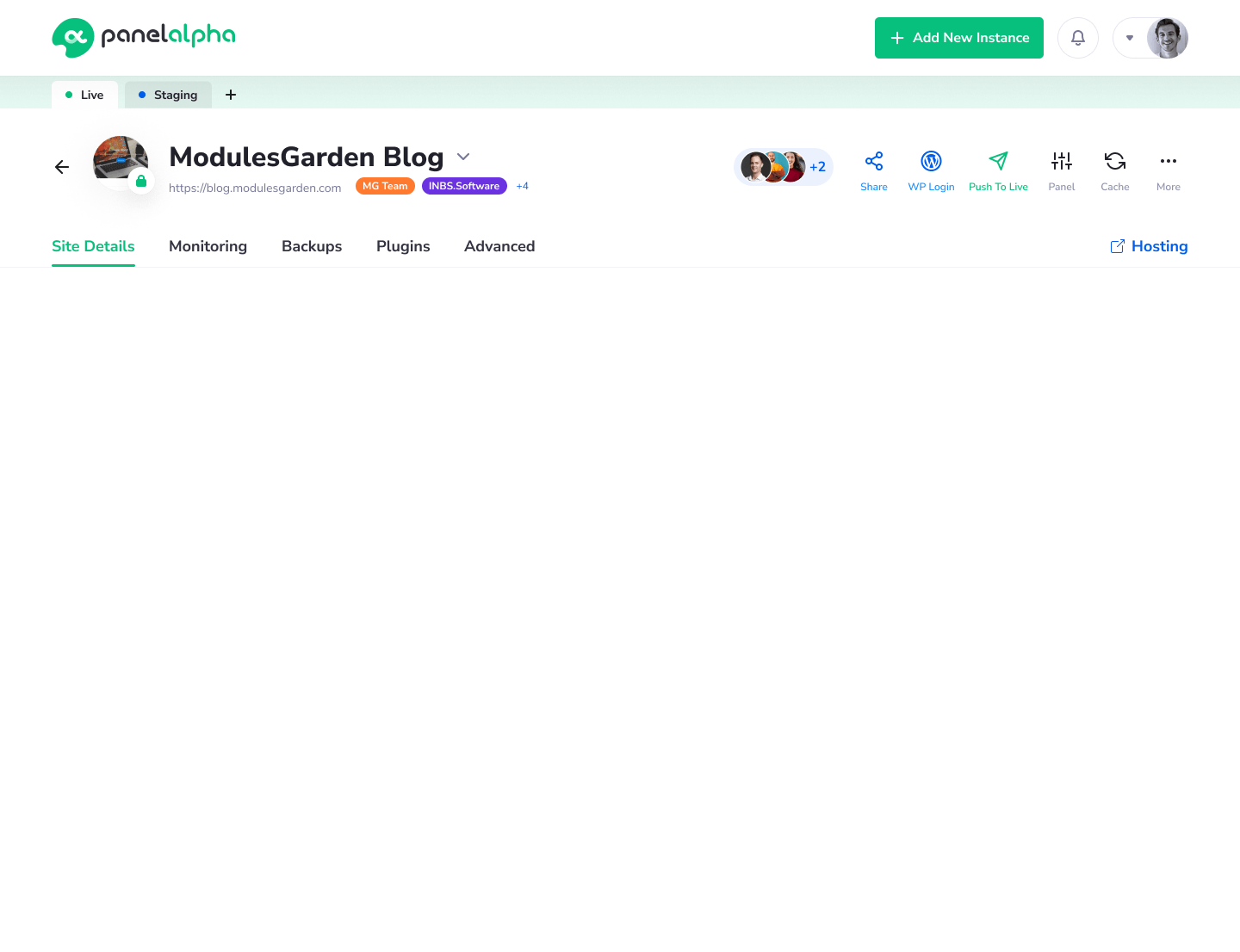 PanelAlpha - Gain Advantage With Full WordPress Automation