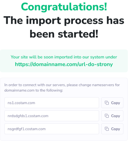 Accounts Migration  - PanelAlpha WordPress Instances Management - Screenshot 3