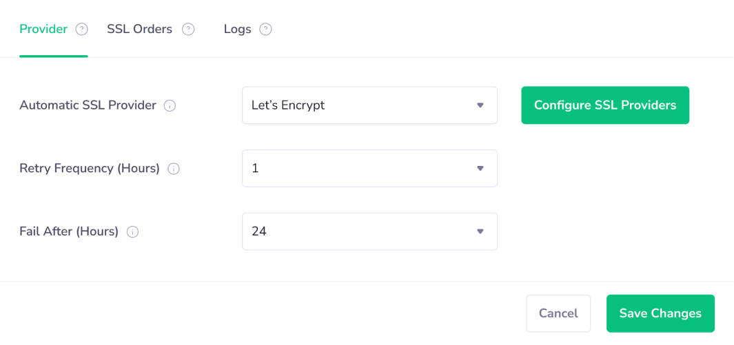 Automatic SSL - PanelAlpha Administration - Screenshot 3