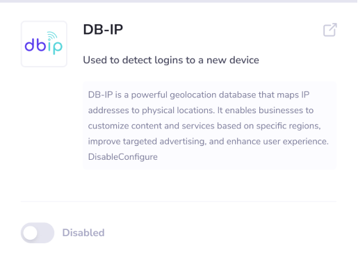 Integrations - PanelAlpha Administration - Screenshot 3