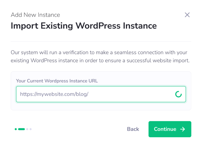 WordPress Instances Management - Accounts Migration - PanelAlpha