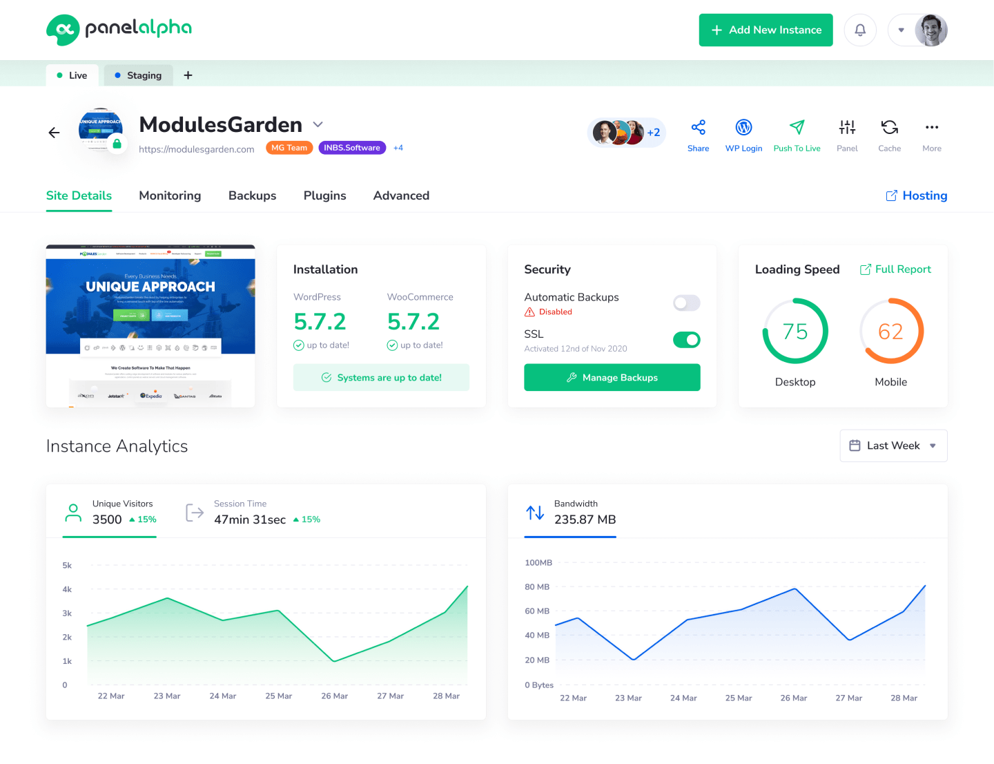 PanelAlpha - Quick Onboarding