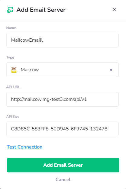 Adding email server - PanelAlpha Documentation